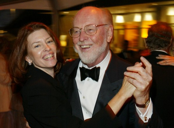 John Williams with his wife Samantha