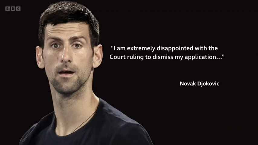 Screenshotter YouTube NovakDjokovicdeportedafterlosingAustraliavisabattle BBCNews 101 Novak Djokovic Biography, Family, Life, Wiki, Age, Work, Net Worth