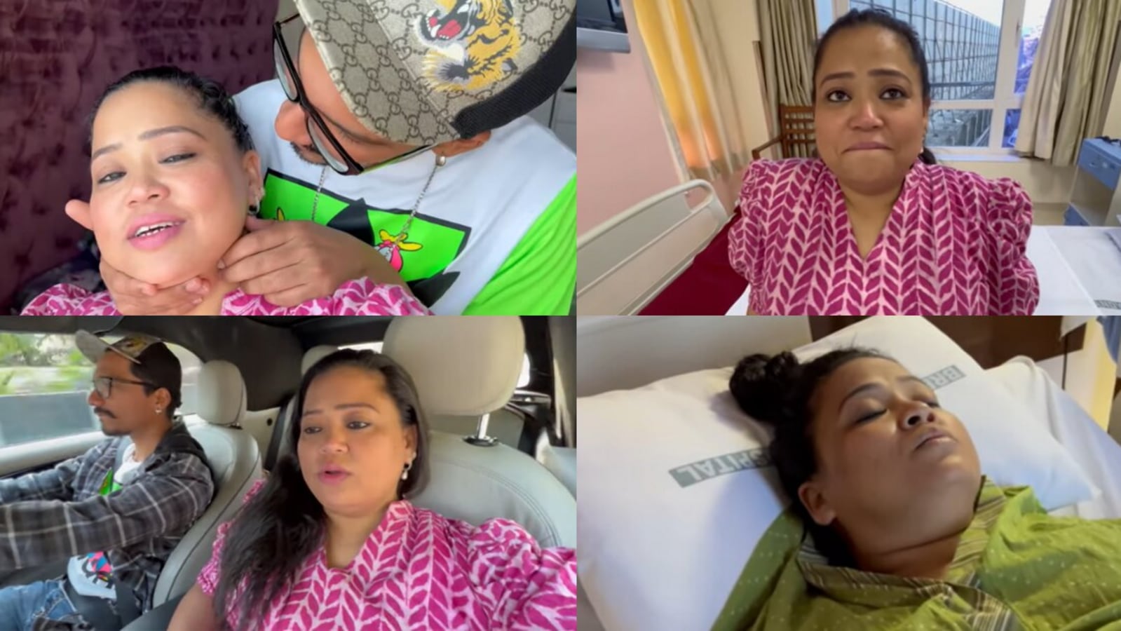 Bharti Singh returned to work leaving a 12 day old newborn at Bharti Singh returned to work, leaving a 12-day-old newborn at home, said - 'I cried a lot today' - see