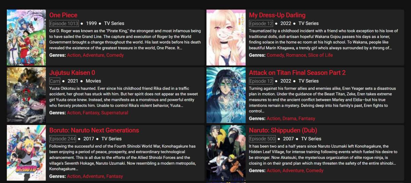 You are currently viewing Top 100+ Similar websites like animekisa.tv and alternatives