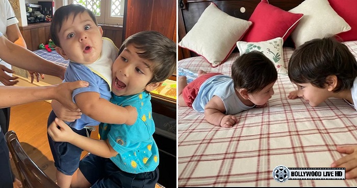 You are currently viewing Pataudi Brothers Taimur-Jeh, this picture of Kareena’s princes was seen wrapped around each other in this way