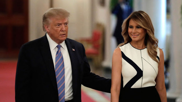 You are currently viewing Donald and Melania Trump: a marriage that demands water, according to the American press