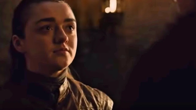 Game Of Thrones star Maisie Williams admitted that she thought Game Of Thrones star Maisie Williams admitted that she thought Arya's love scene was a "joke" when she first read the script for season eight.