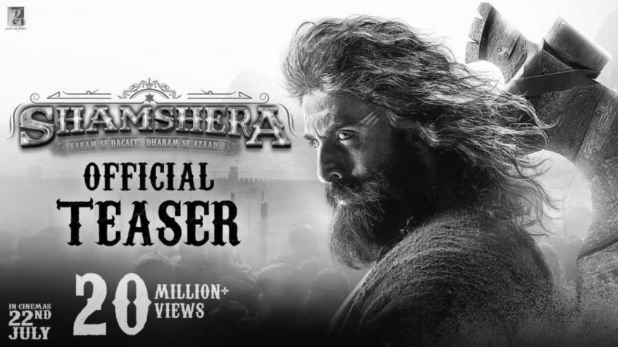 Read more about the article Shamshera full movie download filmywap  720p, 480p Leaked Online in HD Quality