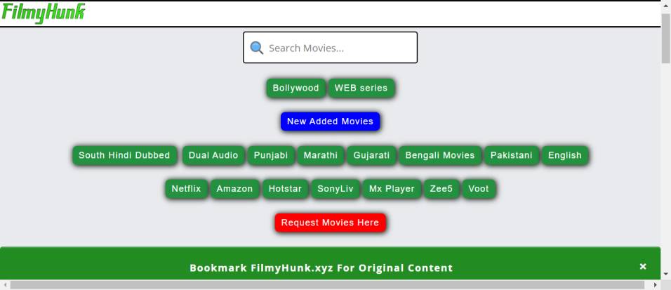 Filmyhunk 2023 Download Latest Bollywood and Hollywood Movies