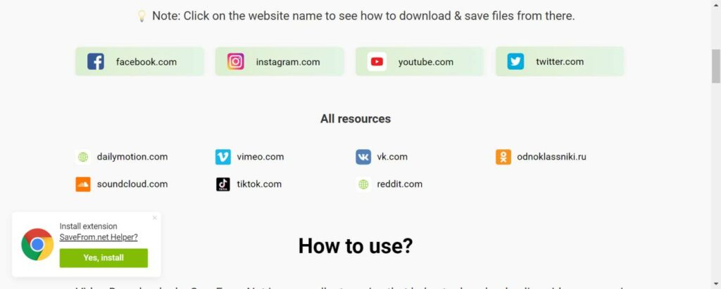 How to use Save from net apk?