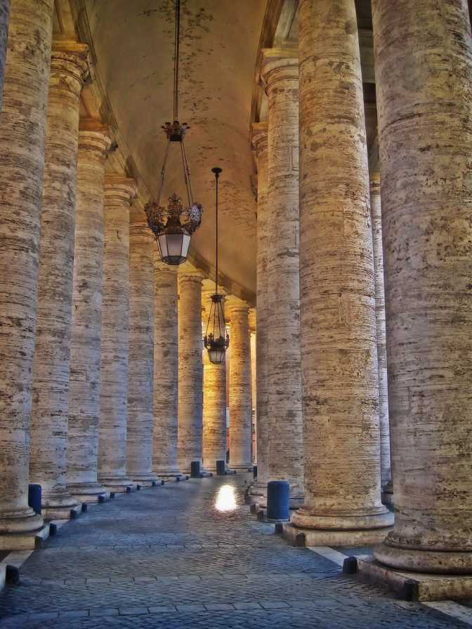 Bernini's Colonnade: St. Peter's Square's Majestic Embrace