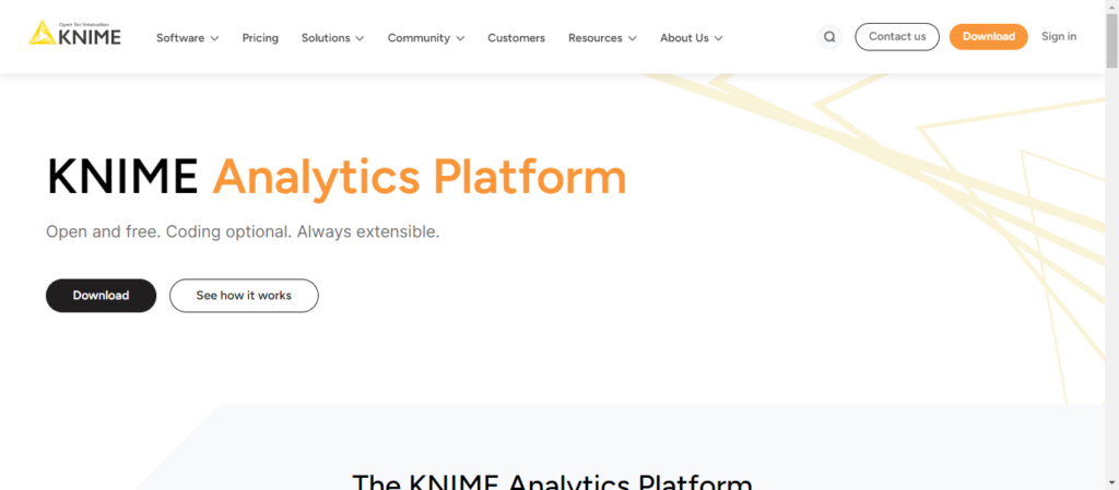 KNIME Analytics Platform