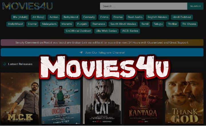 Movies4u. report Download latest Bollywood and Hollywood Movie, Review 2024, Movies4u is illegal